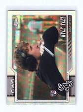 2026 Topps Chrome Logofractor Kyle Teel #63- Image Variation - White Sox RC