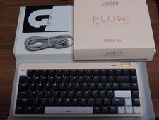 Lofree Flow Lite 84 Pink Mechanical Keyboard Silent Model  4 Bonuses Low
