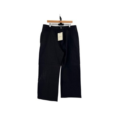 Studio Nicholson PYAD Pants Mens XL Black Bill Selvedge Denim Raw New 36 Waist