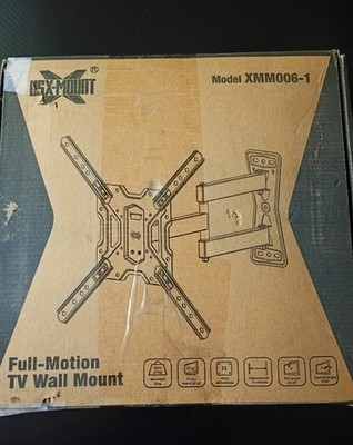USX-MOUNT ZMM066-1 Full Motion TV Wall Mount Bracket   New Open Box w/ Hardware