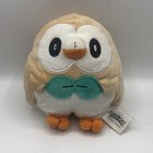 4 Pokemon Center Plush -Venusaur San-Ei, Drizzile, Raboot, Rowlet Poké Plushies — photo 3