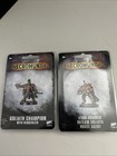 Warhammer 40k Forge World Necromunda Goliath Champion UND Axon Hammer NEU OOP