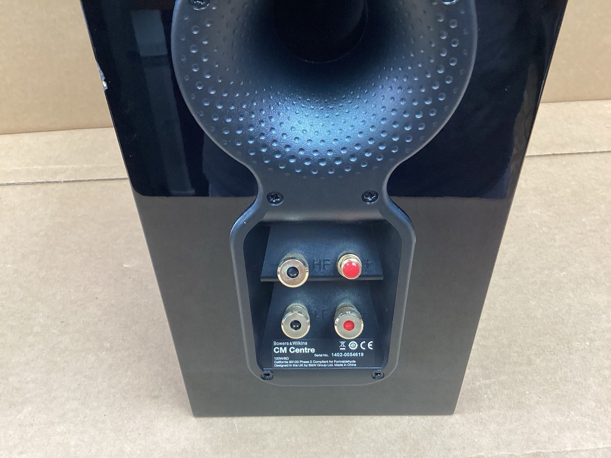 Bowers & Wilkins CM Center Speaker BLACK | eBay