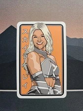 2024 SKYLAR RAYE #50 Rising Stars Of Wrestling Trading Card Rare Art Card NXT🔥