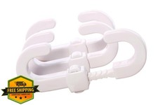 Dreambaby Secure-A-Lock Child Proof Sliding Cabinet Lock White