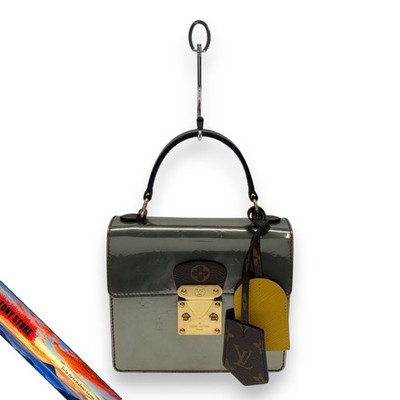 Louis Vuitton Spring Street PM Monogram Vernis Enamel Black Tasche