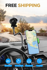 360  Car Windshield Mount Cradle Holder Stand For iPhone Mobile Cell Phone GPS