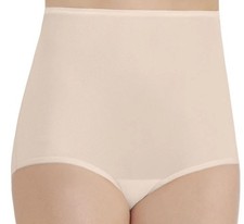Vanity Fair Fawn Beige Nylon Full Brief Panties Sz 8 XL