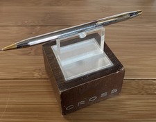 Cross Century Mechanical Pencil 0.5mm Chrome w/ 10K Gold Filled Trim