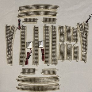 Atlas N Scale Code 65 True-track Lot, Terminals turn Outs Straight And Curved