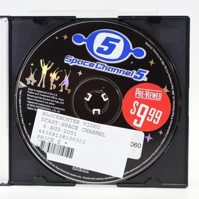 Space Channel 5 (DreamCast) Loose Disc Only - Auth Untested