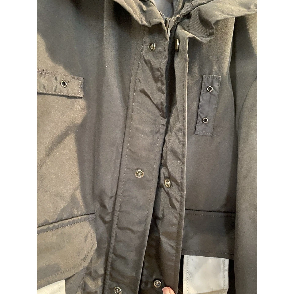 Blauer Cruiser Police Jacket GORE-TEX Lined LARGE Reflective Panels Size 41 - Image 3 of 4