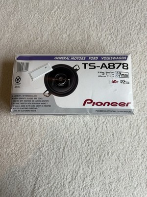 Pioneer TS-A878 3-1/2'' 2-way TS Series Coaxial Car Speakers New Open Box