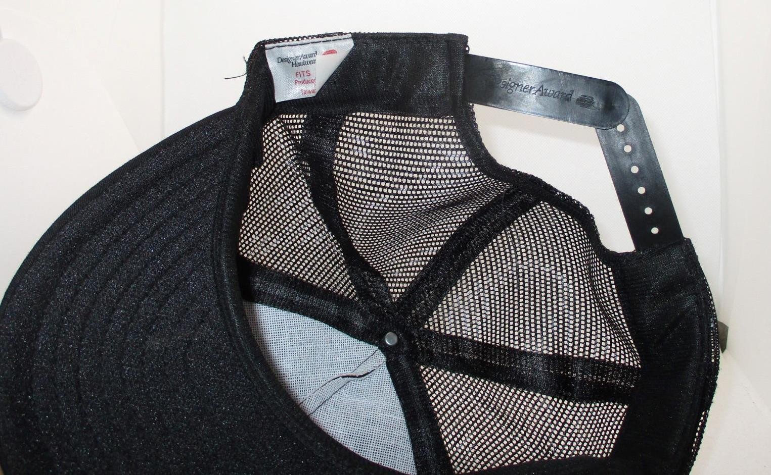 BLACK Colored Plain Hat - Baseball Cap - Snapback… - image 5