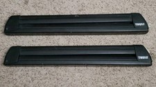 Thule 91725 Universal Flat Top Ski Snowboard Rack Wlocks Key Thule 91725 Universal Flat Top Ski Snowboard Rack Wlocks Key