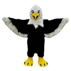Eagle Costume Halloween Party Plush Bald Eagle Mascot Adult Cosplay Costume