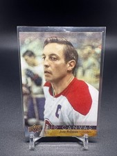 2017-18 Upper Deck UD Canvas #C241 Jean Beliveau RS Retired Stars