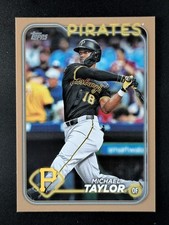 2024 Topps Update MICHAEL TAYLOR 386/2024 Gold Pittsburgh Pirates #US229