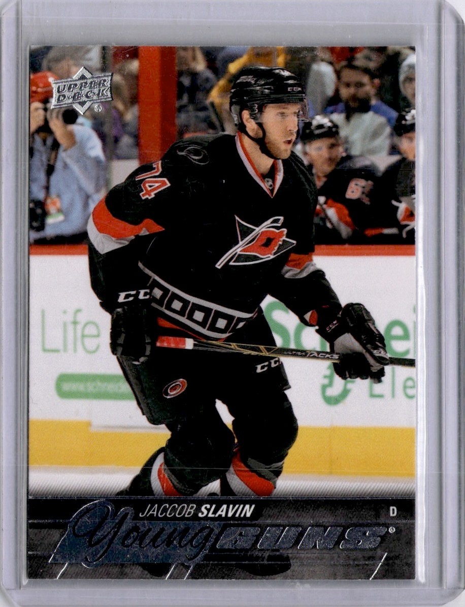Jaccob Slavin Young Guns YG Rookie #469 2015-16 Upper Deck Series Two