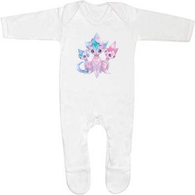Baby Strampler Jumpsuits / Schlafanzüge 'Crystal Sprites' (SS062111)