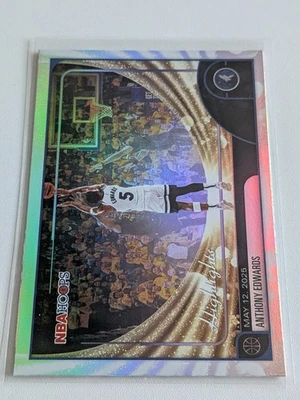 Topps NBA Hoops Anthony Edwards Minnesota Timberwolves Highlights - Bild 1 von 2
