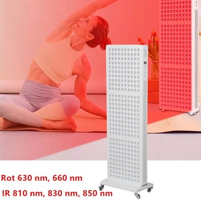 1500W Red Light Therapy Full Body Red Near Infrared Light 660nm 850nm with Stand