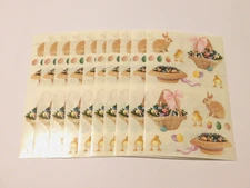 Mrs. Grossman's Stickers Lot of 10 Sheets ~Easter Baskets Photoessence~ 2000