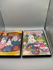 Lot Of 2 Nick Jr. Favorites Max & Ruby Halloween Easter DVDs