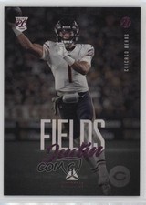 2021 Panini Chronicles Luminance Update Rookies Pink Justin Fields #203 00m9