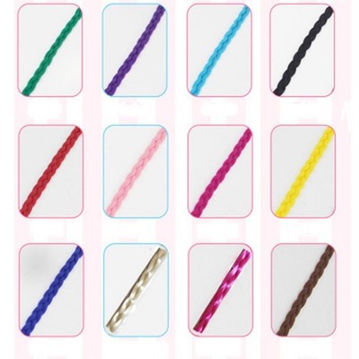12Pcs Braided Hairpieces Clip in Extensions Assorted Color for Instant Length