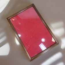 Wood DISPLAY CASE Glass Top 18x12x2 Quality Wood Products USA Shaddow Box