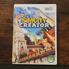 Electronic Arts SimCity Creator Nintendo Wii disk Manual Included NTSC E 2008