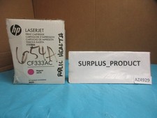 GENUINE HP CF333AC CF333A 654A MAGENTA TONER 654A LaserJet M651 DAMAGED BOX