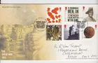 GB ROYAL MAIL FDC FIRST DAY COVER 1915 2015 THE GREAT WAR STAMP SET HANDWRITTEN