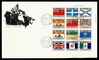 DR WHO 1979 CANADA FDC FLAG SHEET LR68428