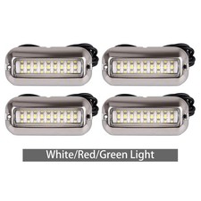 4 feux de tableau arrière pour bateau, yacht ou bateau marin. Accessoire de