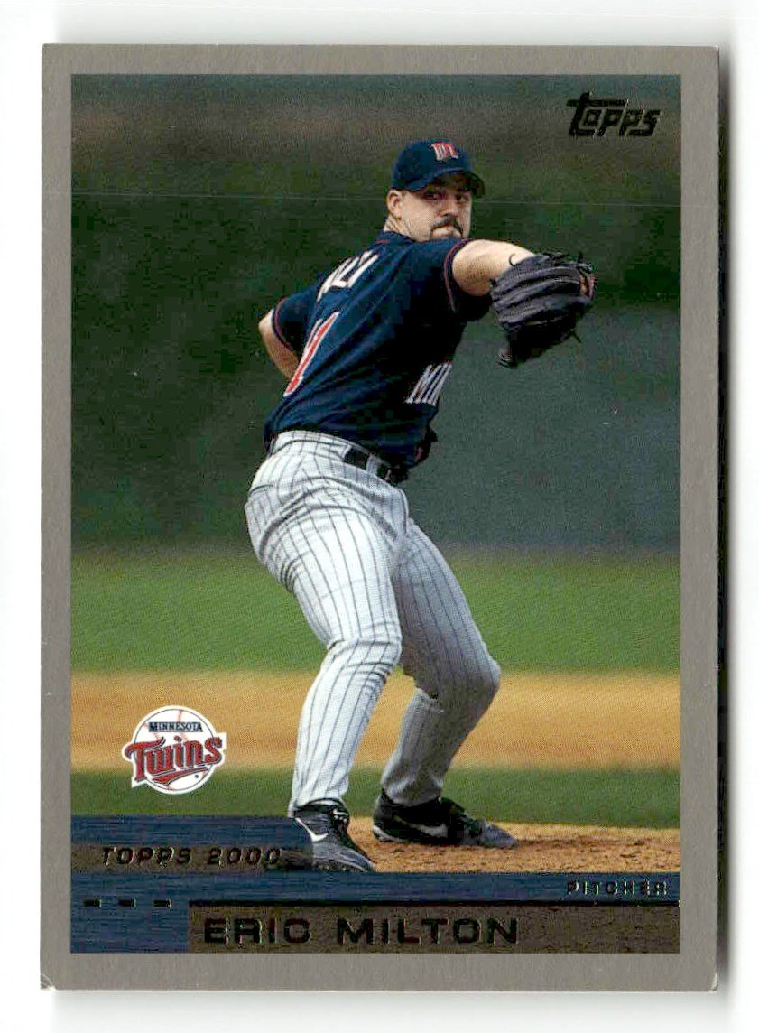2000 Topps #408 Eric Milton - Twins
