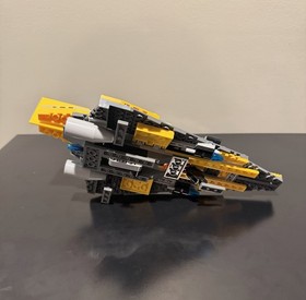 LEGO Star Wars Anakin's Jedi Starfighter Set 7669 & Minifigures (COMPLETE BUILD)