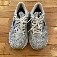 Brooks Adrenaline GTS 23 Womens Running Shoes Grey White 1203811B112 Size 7