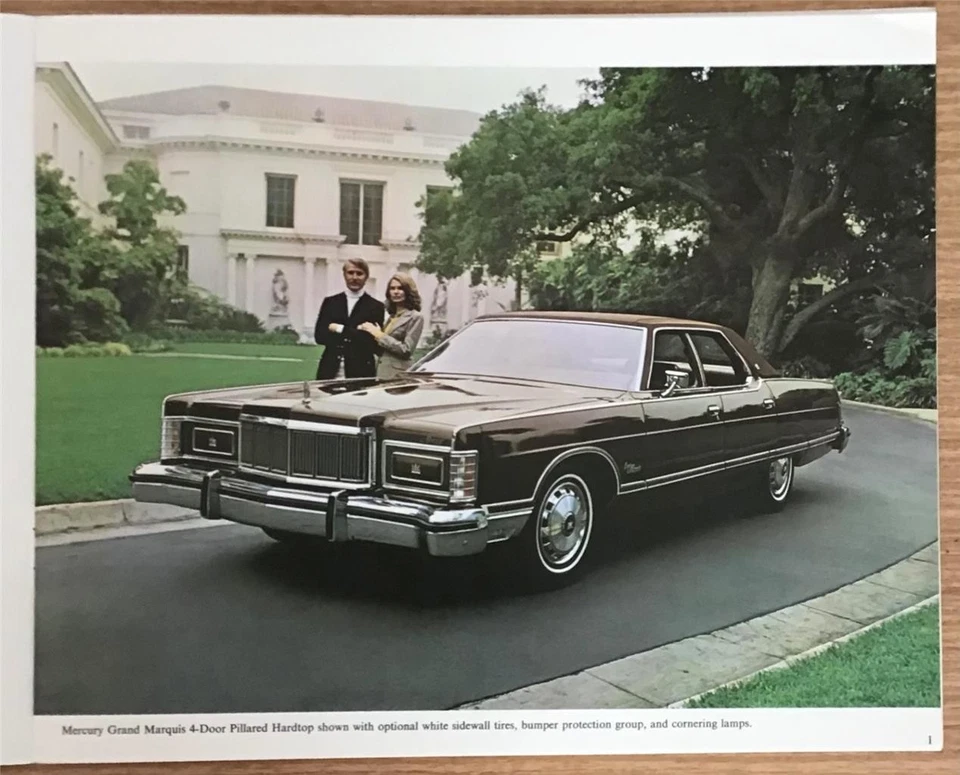 MERCURY USA Car Sales Brochure For 1976 #76-201 Marquis MONTEGO Cougar XR7 - Image 2 of 4