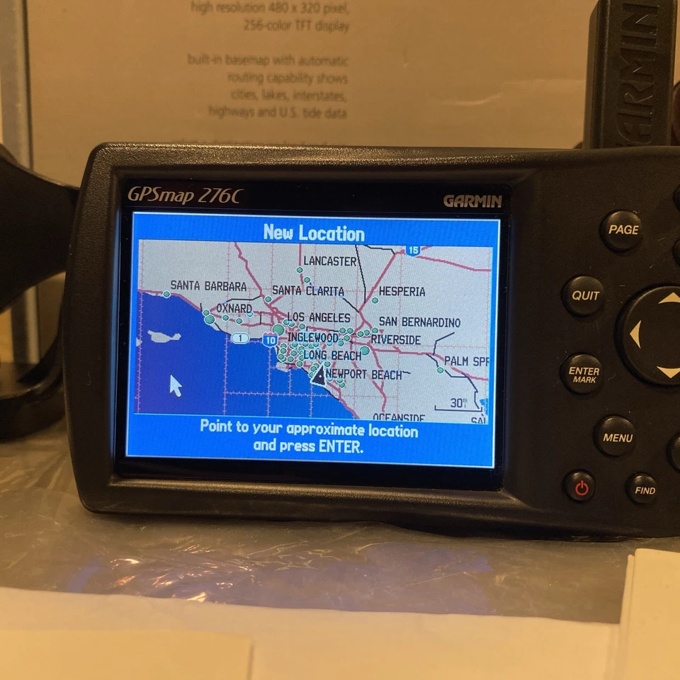 GARMIN GPSMAP 276C PORTABLE COLOR GPS CHARTPLOTTER - Image 2 of 4