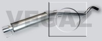Vegaz MittelschalldäMpfer OS-698 FüR Opel Astra Twintop A04 L67