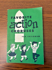 Vintage Favorite Action Choruses for Children Bible Church Song Book