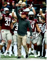 BOBBY HAUCK MONTANA GRIZZLIES SIGNED 8X10 PHOTO W/COA #1