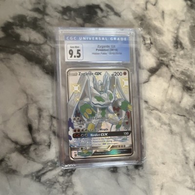 Pokemon CGC 9.5 Zygarde GX SV65/SV94 Hidden Fates Shiny Vault Full