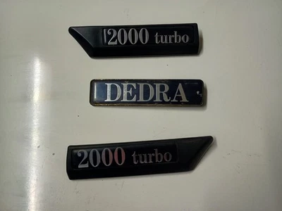Lancia Dedra Emblem Schriftzug Leiste 2000 turbo - Bild 1 von 4