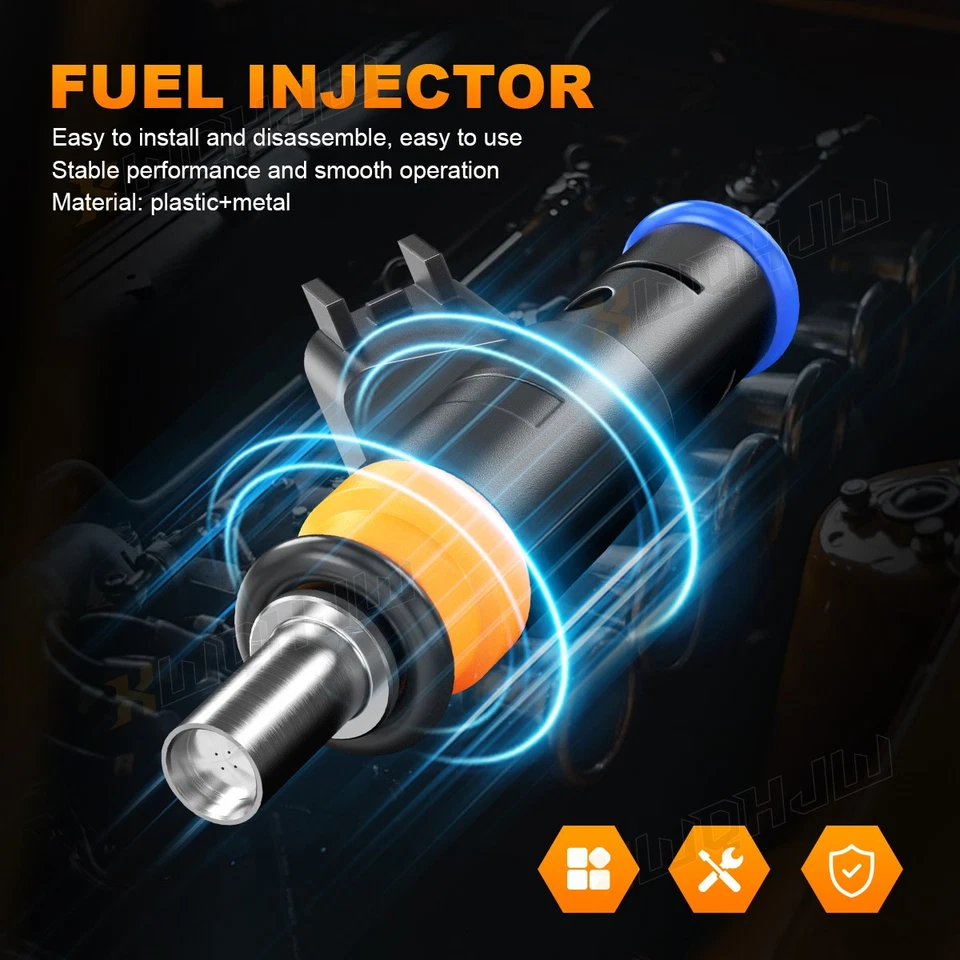 Inyectores de combustible para Chrysler 300C SRT8 2005 2006 2007 6,1 L V8 Foto 2 de 4