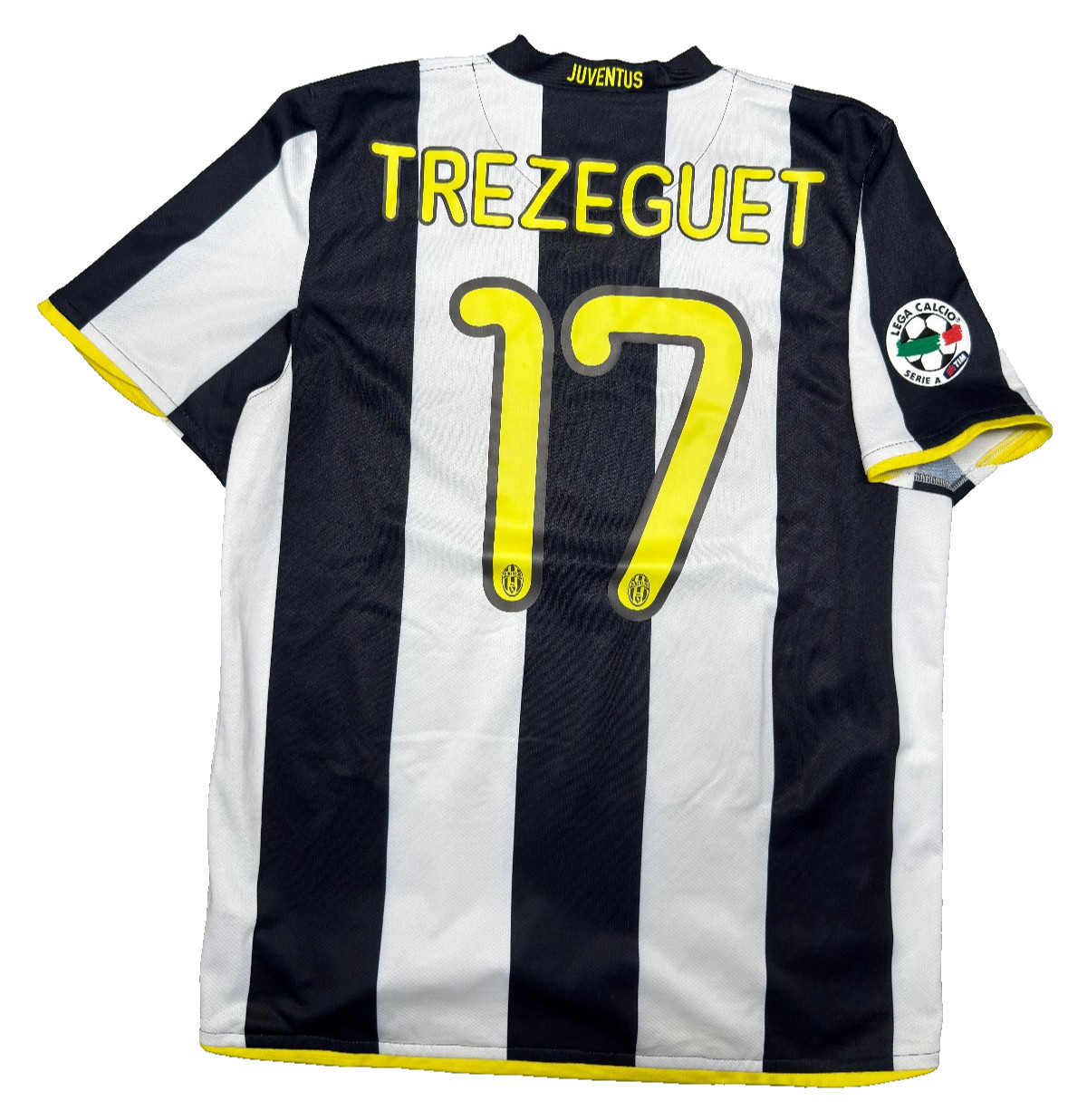 maglia calcio vintage Juventus TREZEGUET serie A  2009-10 home M NIKE