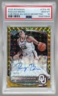 Raegan Beers 2025 Bowman Chrome Gold Geometric Refractor 1st RC Auto /50 PSA 10
