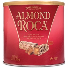 Brown  Haley Almond ROCA The Original Buttercrunch Toffee with Almonds...